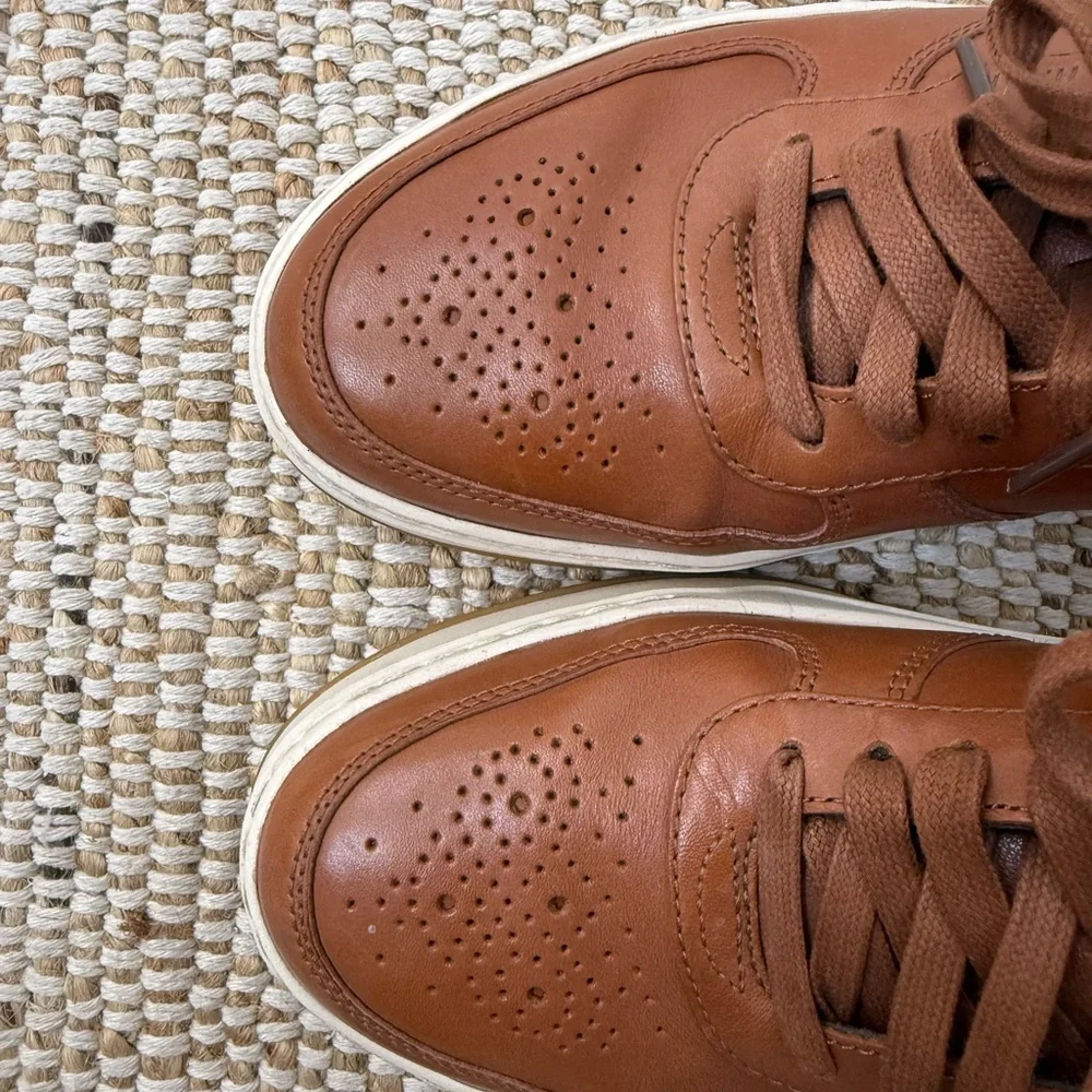 Cole Haan Men's Tan Leather Sneakers - Picture 4 of 4
